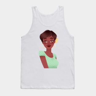 Cute black woman Tank Top